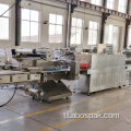 Awtomatikong thermal shrink film wrapping packing machine.